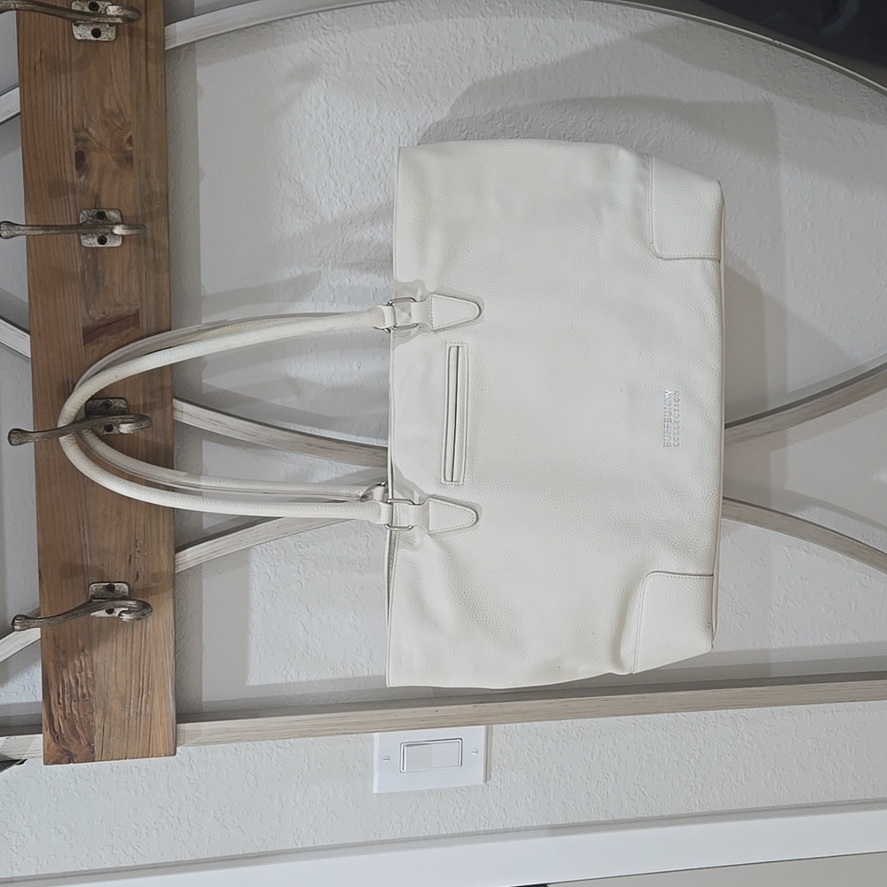 Buff bunny leather bag